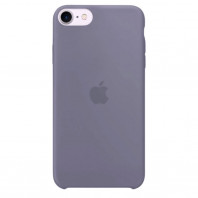 Чехол (copy) Silicone Case на Iphone SE 2020 Lavender grey